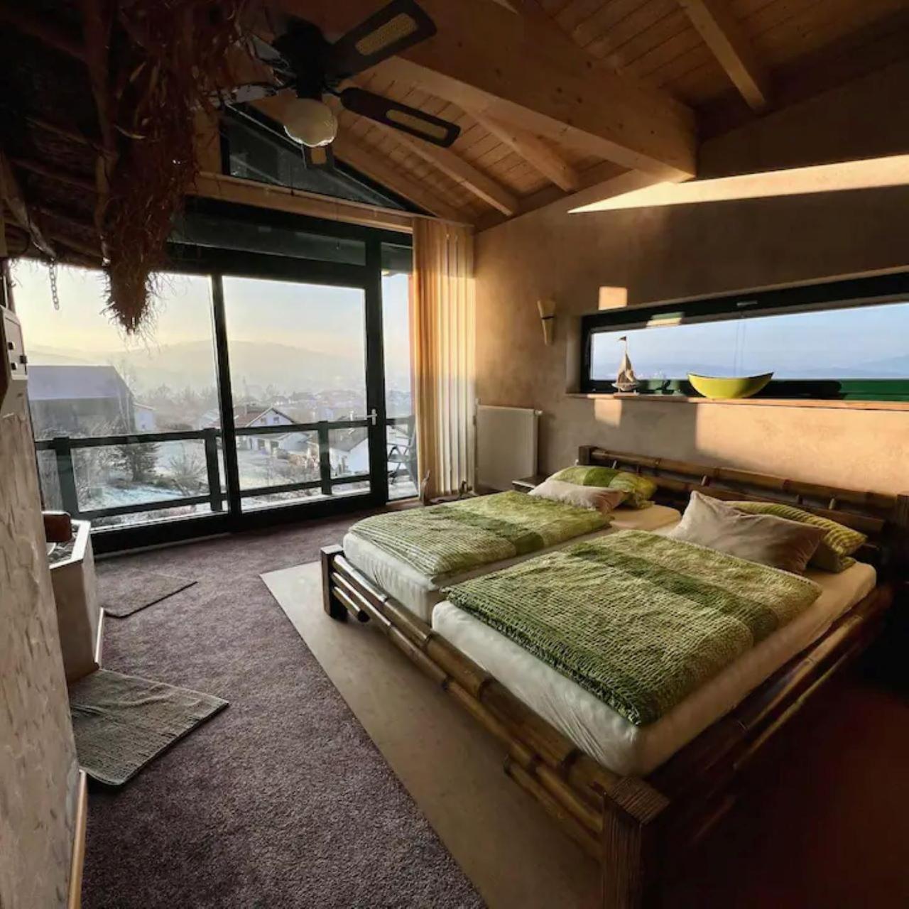 Suedlaendisches Chalet Mit Hauseigener Sauna 菲希塔赫 外观 照片