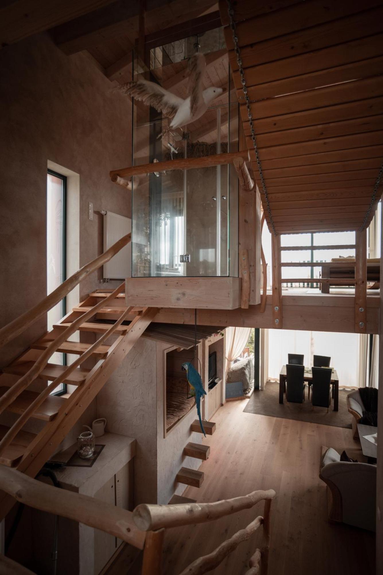 Suedlaendisches Chalet Mit Hauseigener Sauna 菲希塔赫 外观 照片